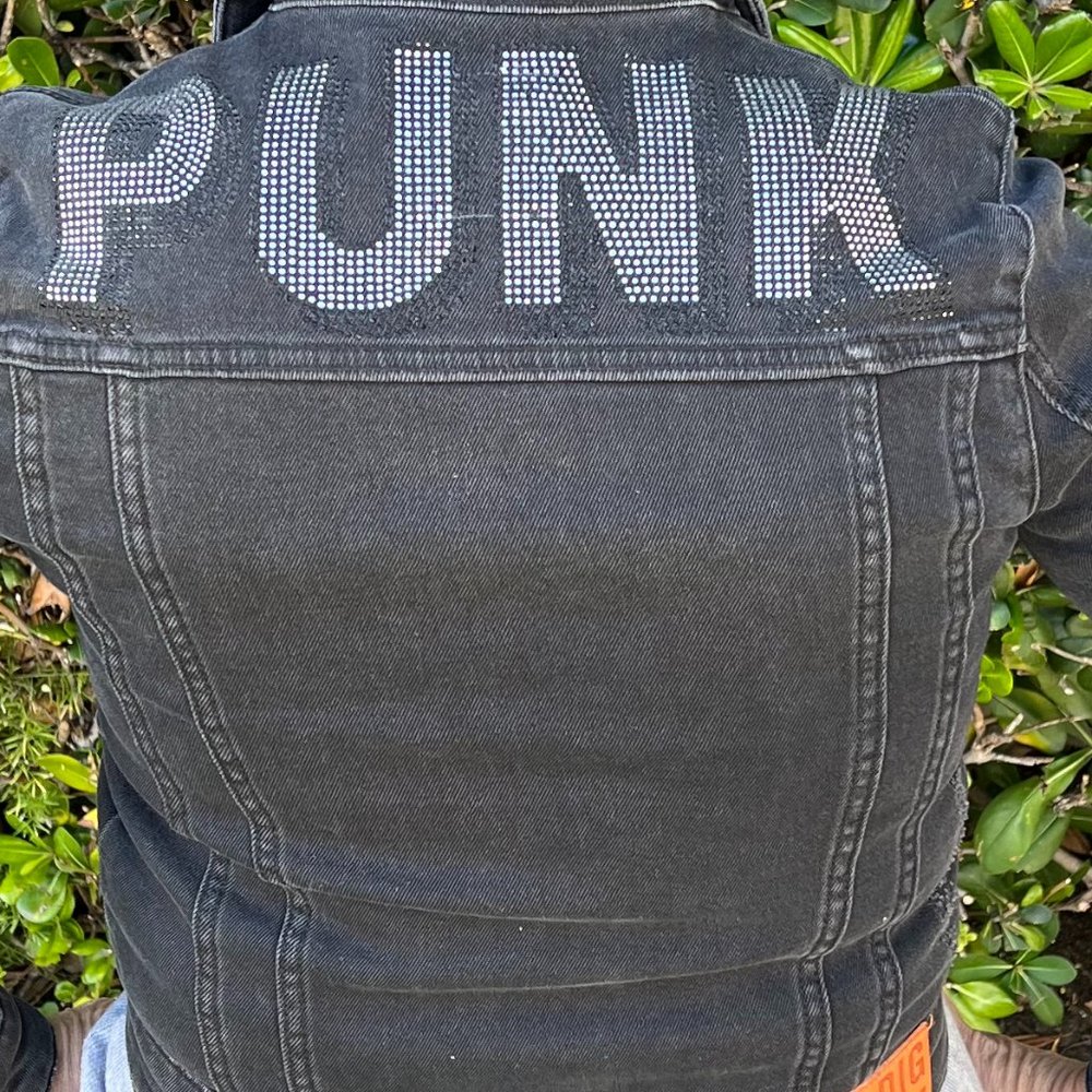 PUNK Jean Jacket w/ zipper